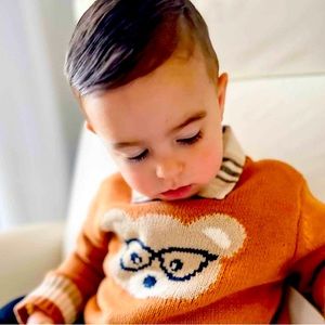 Toddler Boys’ 2T Brown Bear Sweater - Cat & Jack